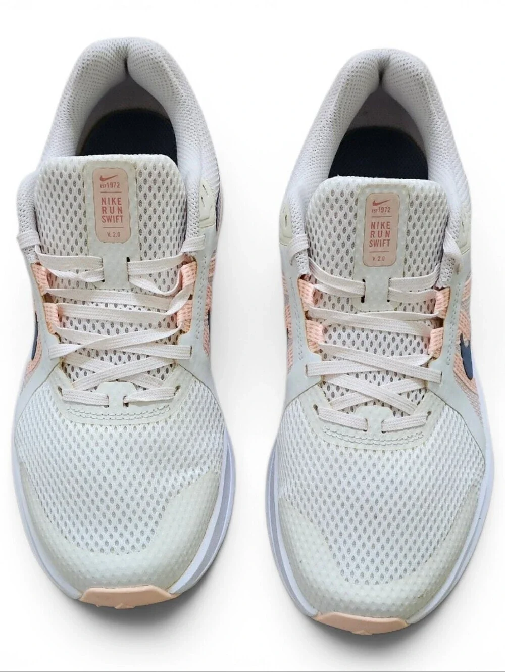 Nike Run Swift 2 Women’s Running Shoes White Pink Size 10